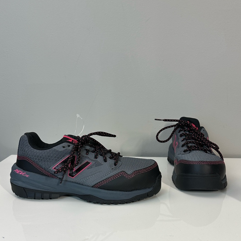 NWT New Balance 589‎ Revlite Industrial Composite Toe Safety Shoes Size 7.5W